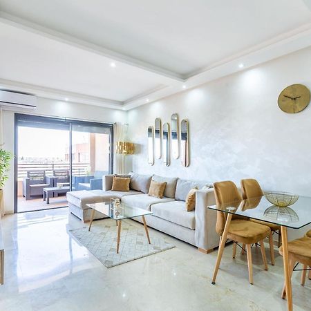 New! Superbe appartement à Majorelle,terrace,IPTV. Marrakesh Esterno foto